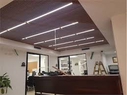grid bamboo ceiling ation