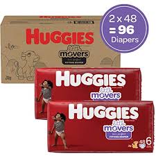 Product image for huggies huggies little movers diapers, size 3, 25 ct. Baby Diapers Size 6 96 Ct Huggies Little Movers Pricepulse