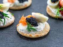 What should I eat after caviar?