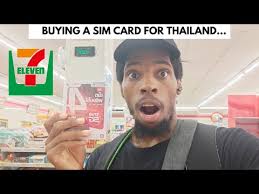a sim card for thailand at 7 eleven