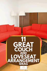 couch and loveseat arrangement ideas