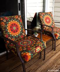 recovered patio chair cushions