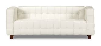Aim for midcentury appeal with a leather tufted sofa that adds comfort alongside visual texture. Anilin Leder Sofa Getuftet Weisse Leder Couch Weiss Italienische Leder Couch Weiss Sofa Bett Button Sofa Modern Sofa Sofa