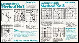 rug making history the latch hook