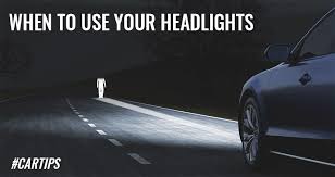 when to use your headlights
