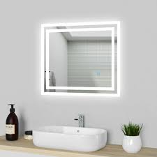 Bathroom Mirror With Led Lights And