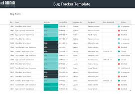 free bug tracker template excel adnia
