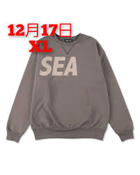 SEA CREW NECK   CHARCOAL_TAUPE 