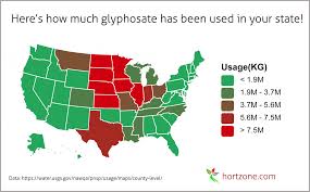This Map Shows How Much Glyphosate Has Been Used In Every