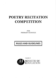 Along with that, we shall discuss how you can select a poem and teach your kid to recite it. 2015 Poetry Recitation Competition Primary