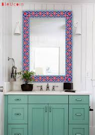 Mirror Tiles Bathroom Mirror Frame