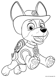 Free paw patrol coloring pages coloring pages to print and download. Paw Patrol Jungle Pup Tracker Coloring Pages Printable