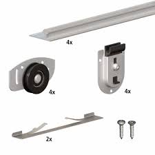 Sliding Bypass Closet Door Hardware Kit