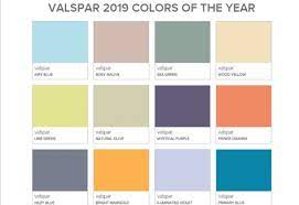 2019 Paint Colors Of The Year