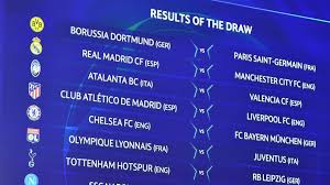 Table includes games played, points, wins, draws, & losses for your favorite teams! Champions League Round Of 16 Draw Madrid V City Dortmund V Paris Atletico V Liverpool Uefa Champions League Uefa Com