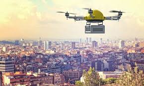 drones delivering packages soon for