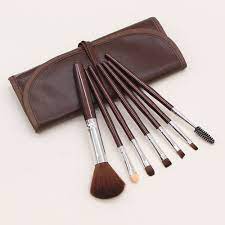 7pcs makeup brush with storage bag