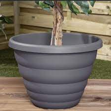 2x Wham Beehive 40cm Round Plant Pot