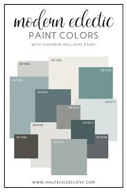 Paint Colors In Our Modern Eclectic