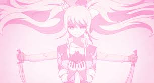 Enoshima junko is a character from danganronpa. Pink Anime Aesthetic Anime Danganronpa 3 Credit