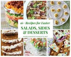 Browse these traditional easter recipes for ham, lamb, and chicken to find the perfect main dish for your easter dinner. 16 Recipes For Easter Or Spring Sides Salads And Desserts Home Is Where The Boat Is Ravenhawks Magazine Magick For Mind Body And Soul Life Soul Magazine