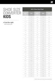 65 True Kids Shose Size Chart