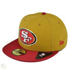 Wearing an officially licensed san francisco 49ers fitted hat is the ultimate way to show off your admiration for your team, so shop the newest 49ers fitted hat right here. San Francisco 49ers Nfl 50th Gold Series Fitted 59fifty New Era Gold Hat 1833067397