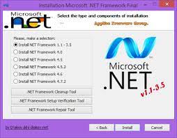 microsoft net framework all versions