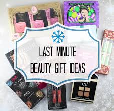 last minute holiday beauty gift ideas