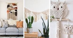 22 Crochet Wall Hanging Ideas To