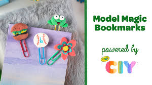 model magic diy bookmarks crafts