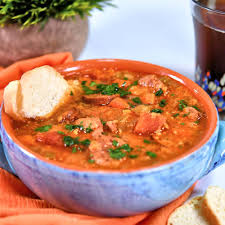 kielbasa sausage soup with lentils