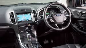 ford edge interior layout technology