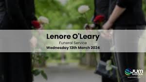 lenore o leary funeral live stream