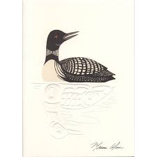 loon notecards by marvin oliver