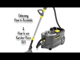 karcher puzzi 10 1 unboxing how to