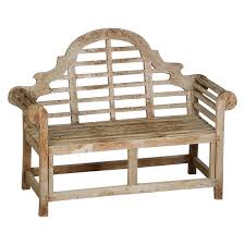 Lutyens Style Teak Garden Bench Seat