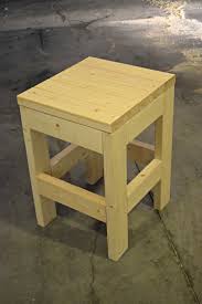incredibly simple diy stool plans