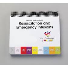 Broselow Pediatric Resuscitation Medication Infusion Guide