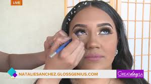 local makeup artist shows you how to
