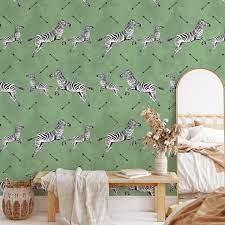 Green Flying Zebra Wallpaper Zebras