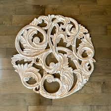 Carved Wood Panel Wall Decorwall Mural