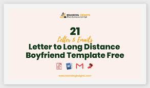 21 long distance boyfriend love letter