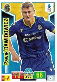 Football statistics of paweł dawidowicz including club and national team history. Card 112 Pawel Dawidowicz Panini Calciatori 2019 2020 Adrenalyn Xl Laststicker Com