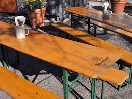 Beer Garden Table And Benches