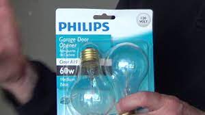 garage door opener light bulb you