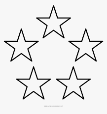 If your child loves interacting. Five Stars Coloring Page Stars Template Hd Png Download Kindpng