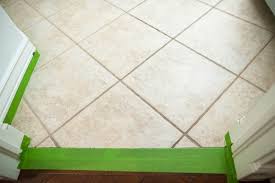 How To Paint Tile Flooring With Rust