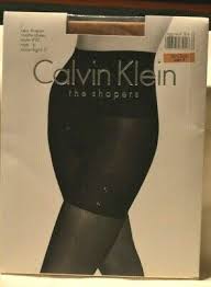 2 Pair Assorted Calvin Klein Pantyhose Sheer Size B Buff Tan Ck24 Ebay
