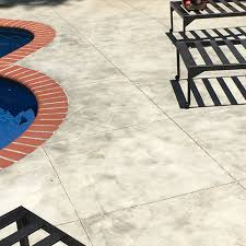 Stained Concrete Patio Custom